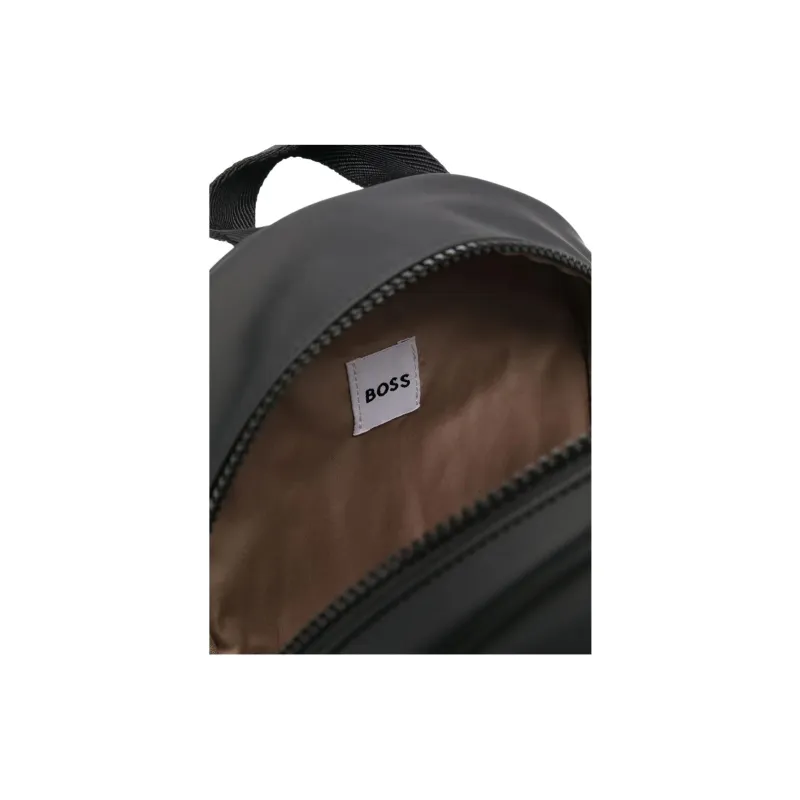 BOSS Polyurethane Backpack Men's Black-3