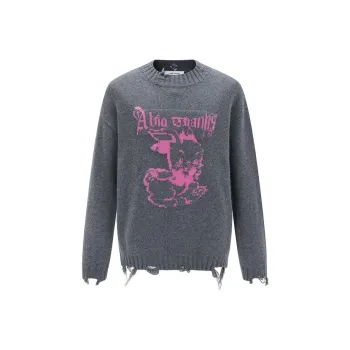 Abigthanks Sweaters Unisex Gray