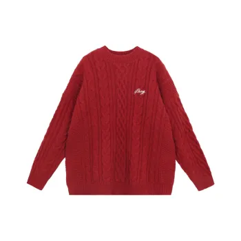 PCMY Sweaters Unisex China Red