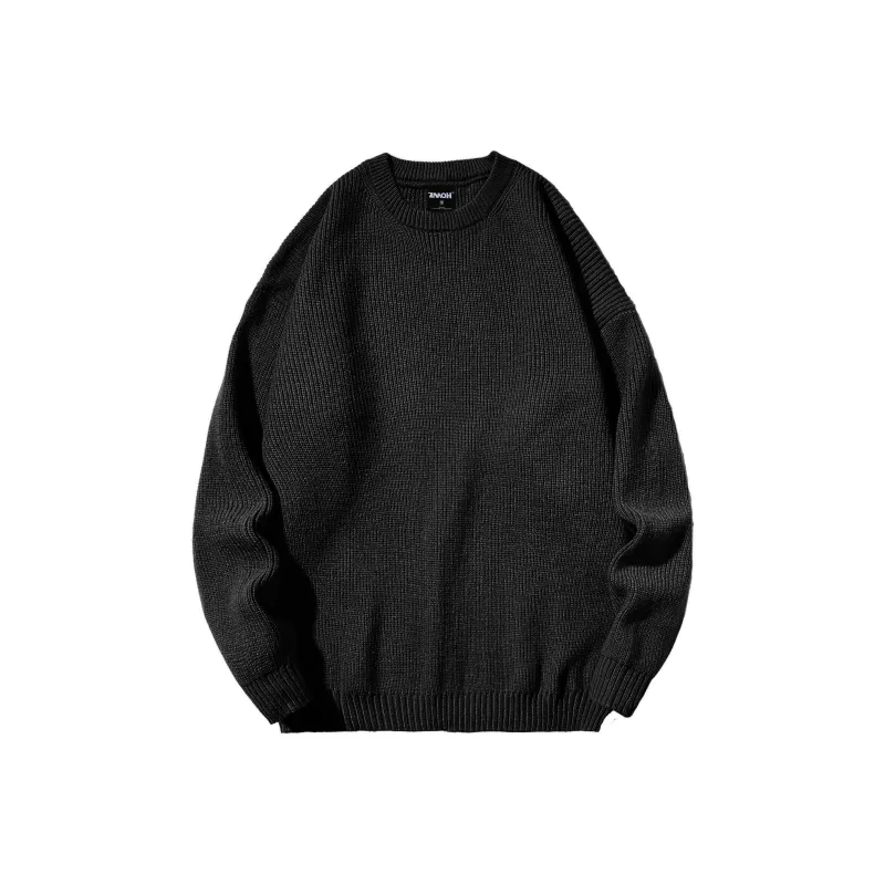 ZMOH Crew Neck Sweater Unisex Couple's-0