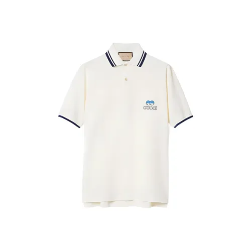 GUCCI FW22 Polo Shirt Men's White