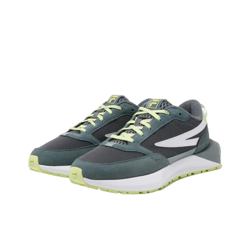 FILA Racer Energized Low Top Running Shoes Men's Gray-2