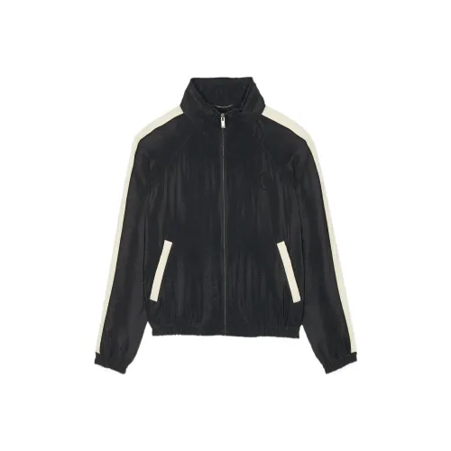 SAINT LAURENT Monogram Zip Up Jacket