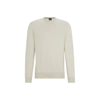 HUGO BOSS Logo Embroidered Crewneck Jumper