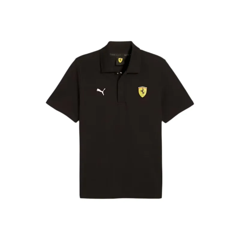 PUMA Scuderia Ferrari Race Polo Shirt Men's Black-0