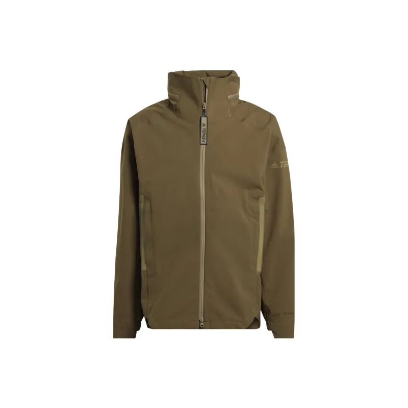 Adidas MYSHELTER Jackets Men Dark Olive Green-0