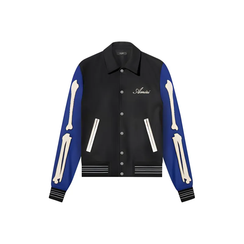 AMIRI Bones Varsity Jacket-0