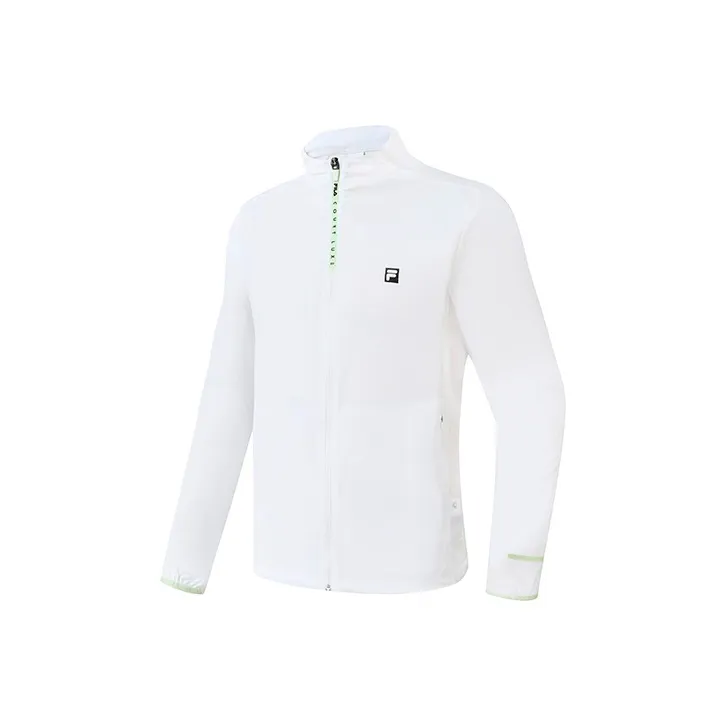 FILA Jackets Men Jade White-0