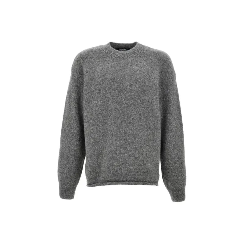 Jacquemus Sweaters Men Gray-0