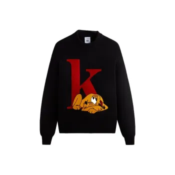 KITH X Disney Mickey & Friends Pluto K Crewneck Sweater