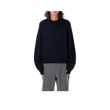 Studio Nicholson Crewneck Straight Hem Jumper