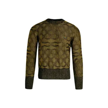 Vivienne Westwood Sweater Unisex Black Gold