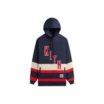 Mitchell Ness X New York Rangers Skewed Delk Hoodie