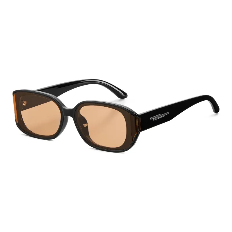ENFANTIN TR/Memory Plastic Square Sunglasses Unisex-8
