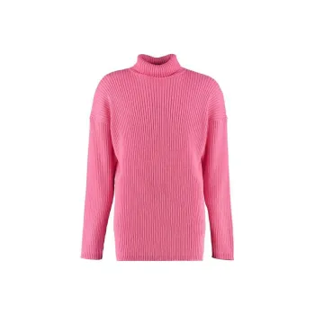 Balenciaga FW23 Sweater Loose Fit Style Men's Pink