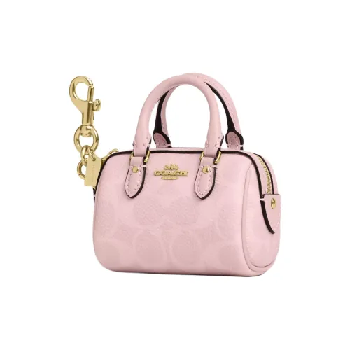 COACH Rowan Leather Bag Accessory brand Women's Pink