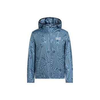 EMPORIO ARMANI EA7 SS22 Jackets Coats Men's Blue