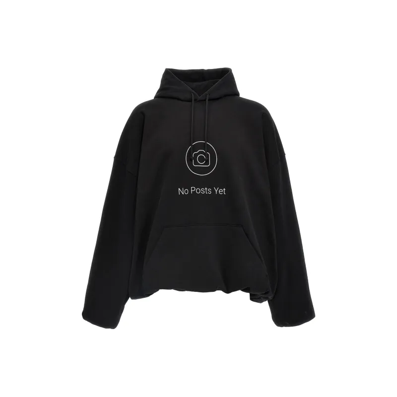 Vetements No Posts Graphic print Hoodie-0
