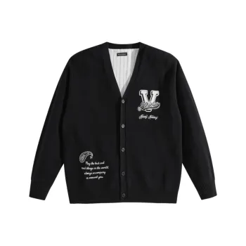 PEACEBIRD MEN SS24 Knitwear Men's Black Gray