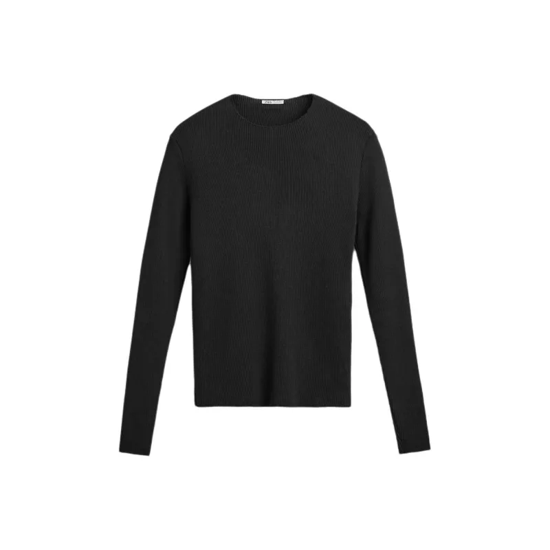 ZARA T-Shirts Men Black-0