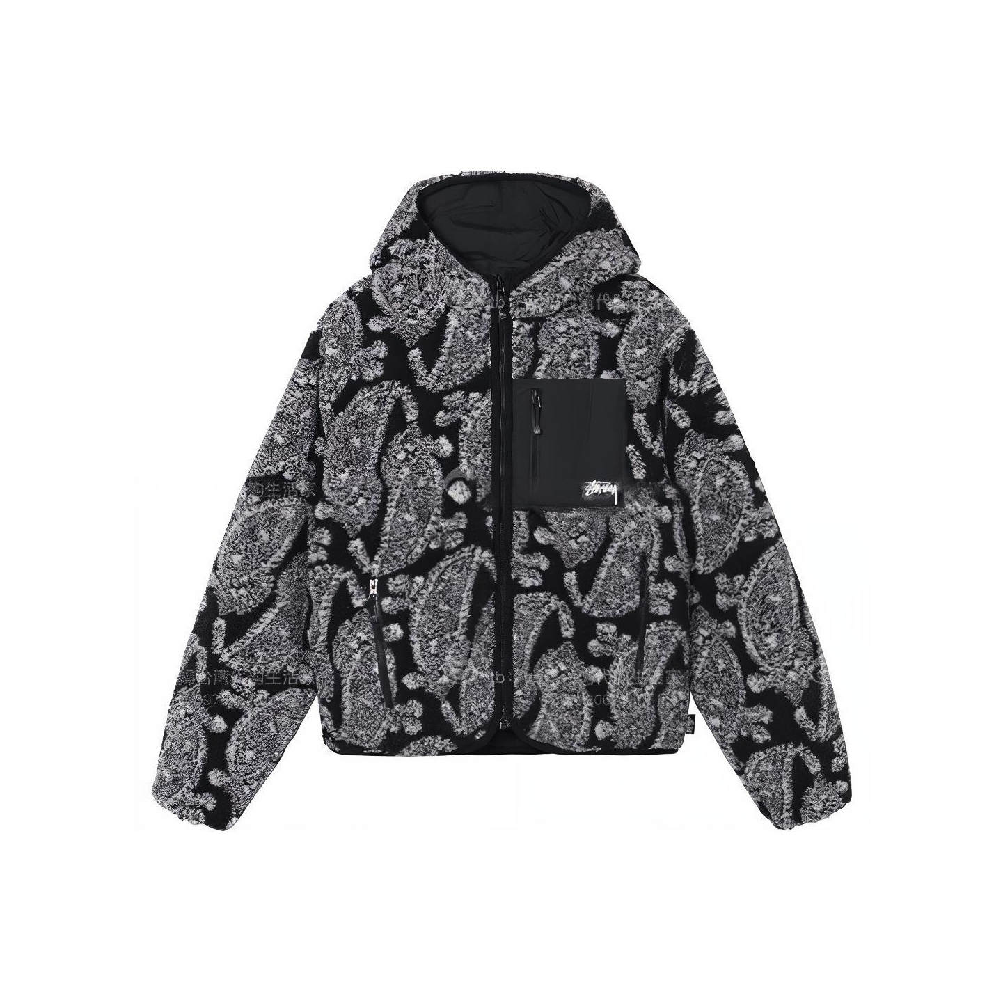 Stussy Beach Ripstop Transparent Shell Jacket Orange M - POIZON Stussy Beach Ripstop Transparent Shell Jacket Orange M - POIZON