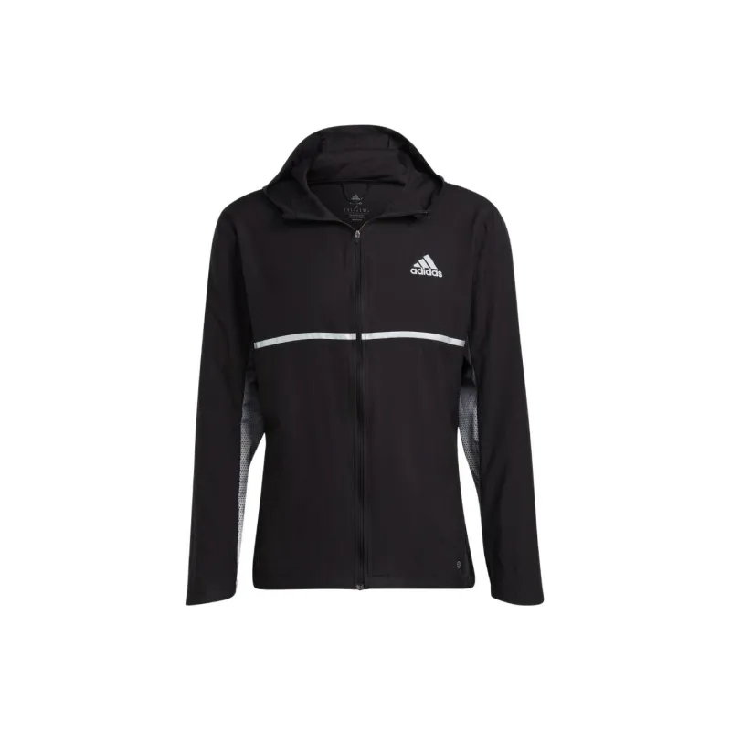 Adidas Own The Run Jacket Japan Version Men's Black-0
