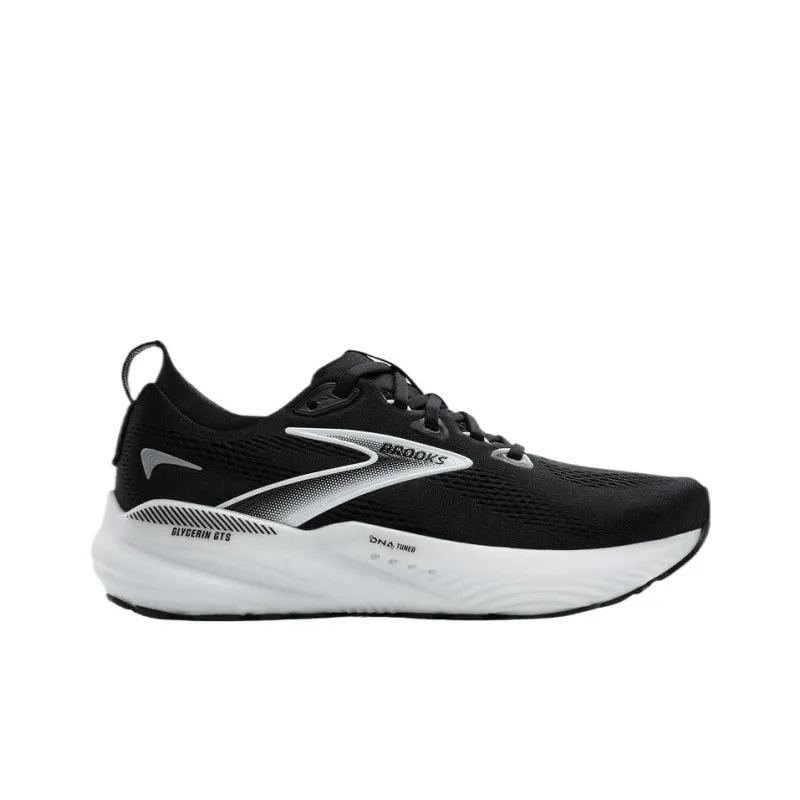 Brooks Glycerin Gts 22 Black Grey White Women's-1