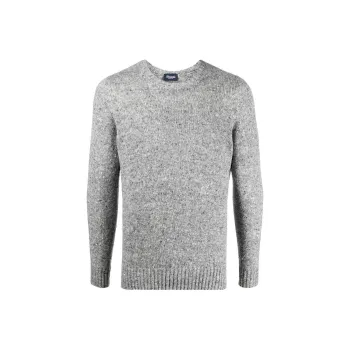 Drumohr Crew neck Marl knit Jumper