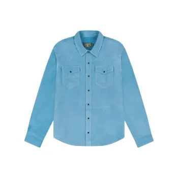 Denim Tears Suede Leather Western Shirt