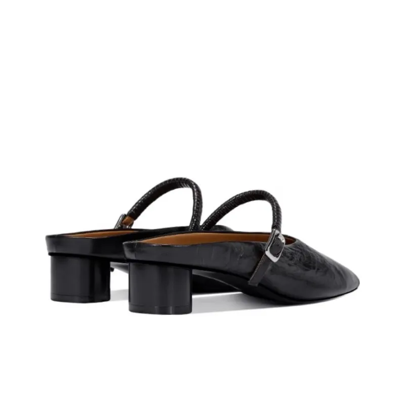 JESSICA SOPHIA Rubber Sole Metal Abrasion Resistant Slip Resistant Closed Toe Slippers Women's-3