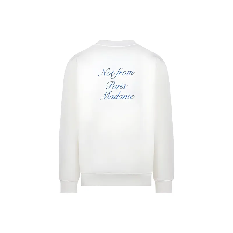 DROLE DE MONSIEUR Logo embroidered Sweatshirt-1