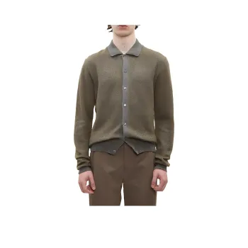 LA GARCONNE SS24 Knitwear Men's Khaki Green