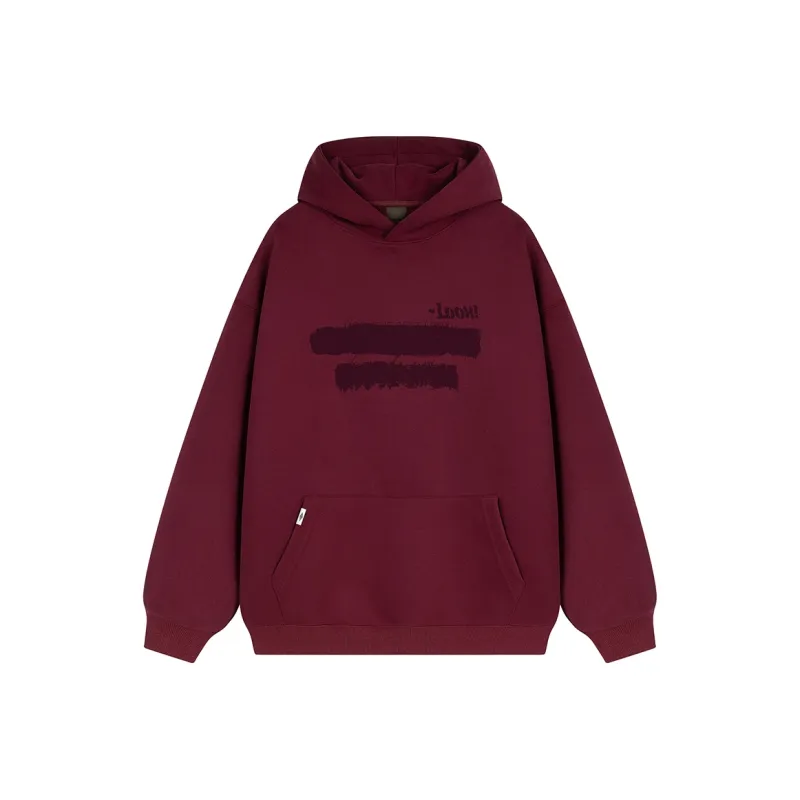 LOOX! Sweatshirt Unisex Ancora Burgundy-0