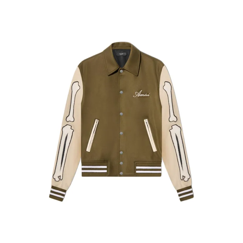 AMIRI Bones Varsity Jacket-0