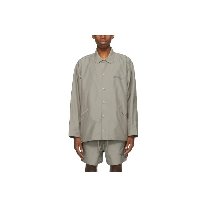 Fear Of God Essentials Jacket Men's Taupe-0