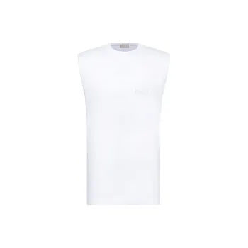 DIOR Tank Tops Men White