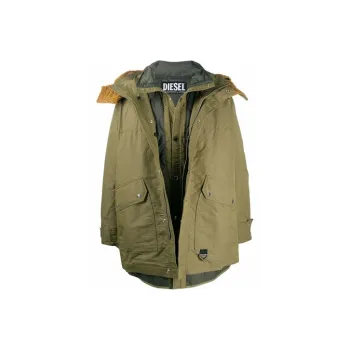 DIESEL Jackets Men Green
