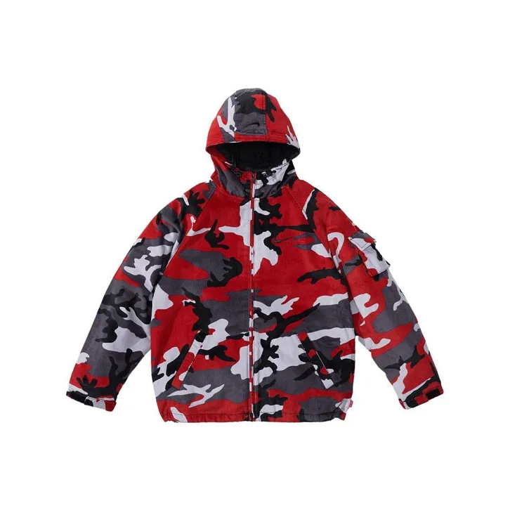 Supreme Nike Arc Corduroy Hooded Jacket-6
