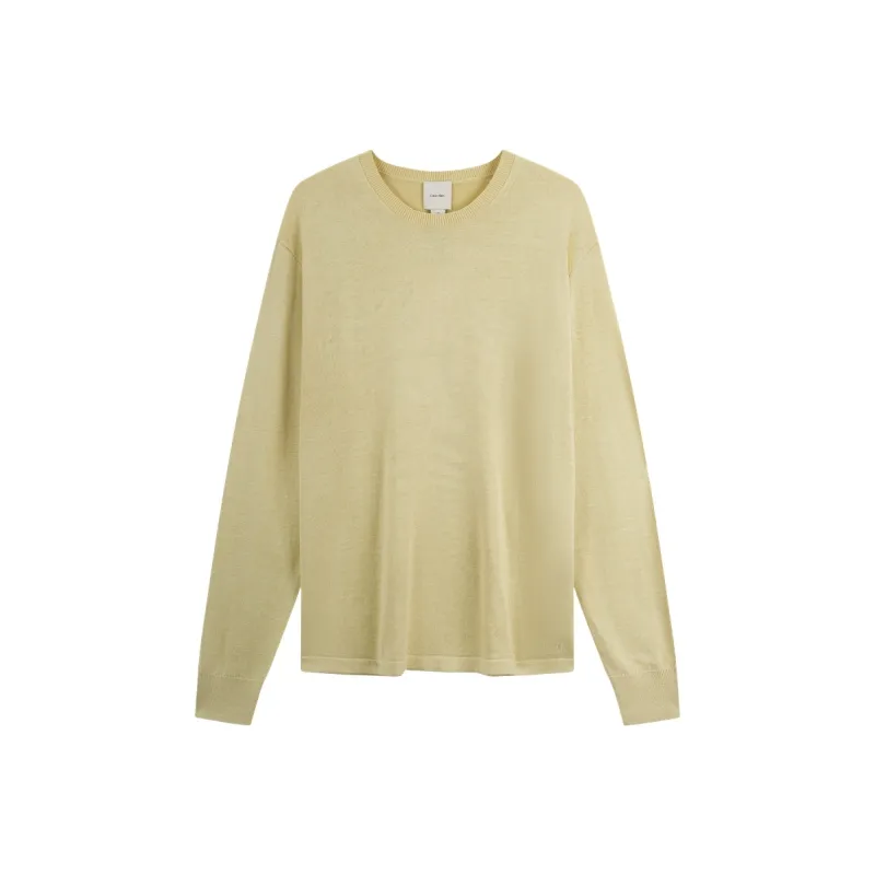 CALVIN KLEIN Knitwear Men's Oatmeal White-2