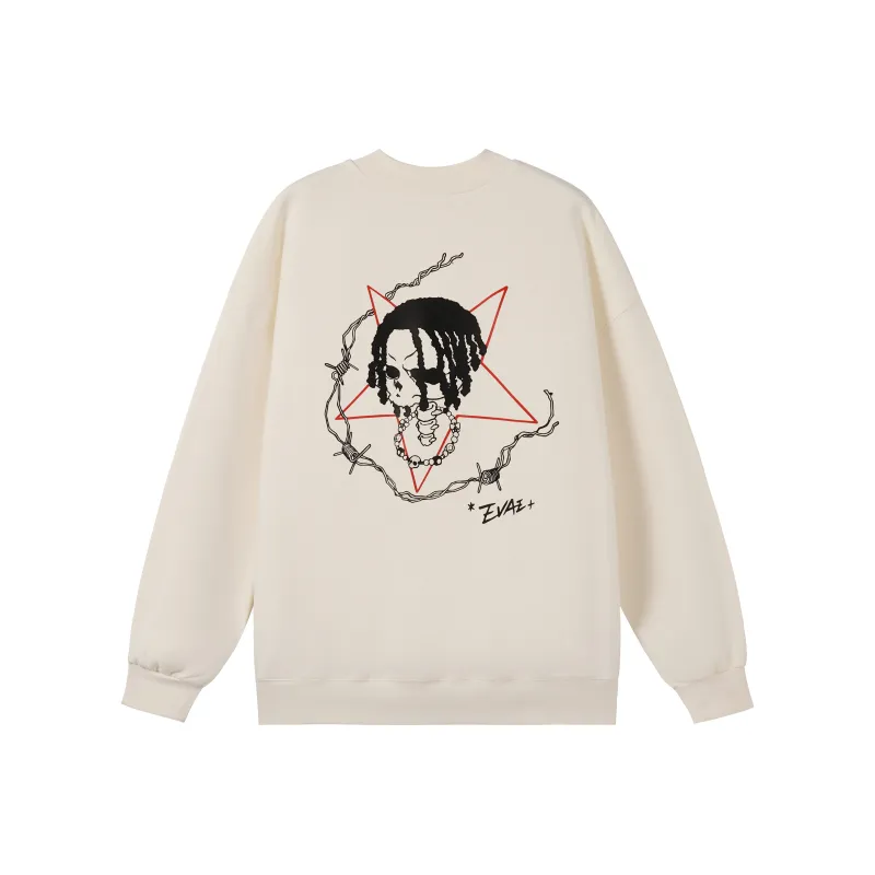 *EVAE+MOB Dreadlocks Series Sweatshirt Unisex-14
