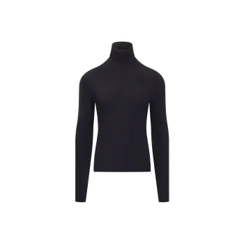 OFF WHITE Turtleneck Long Sleeved Jumper