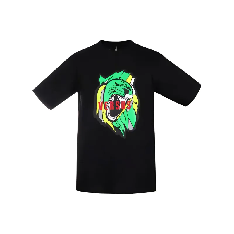 VERSACE T Shirts Men Black-0