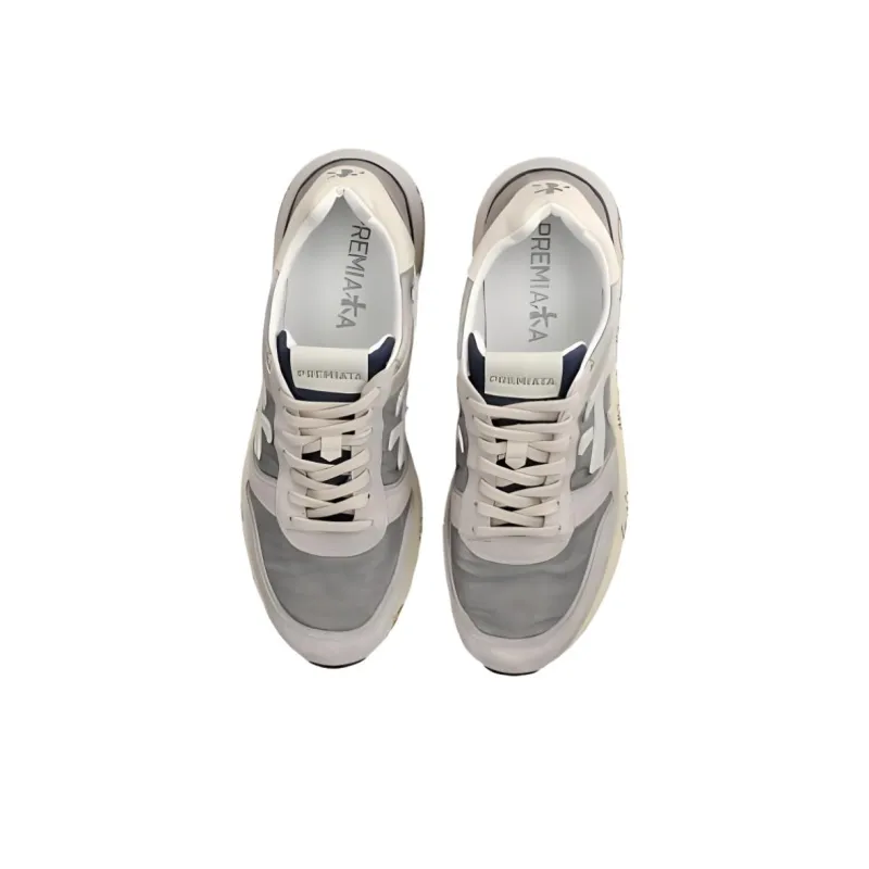 PREMIATA Mick Low Top Casual Shoes Men's Gray-4