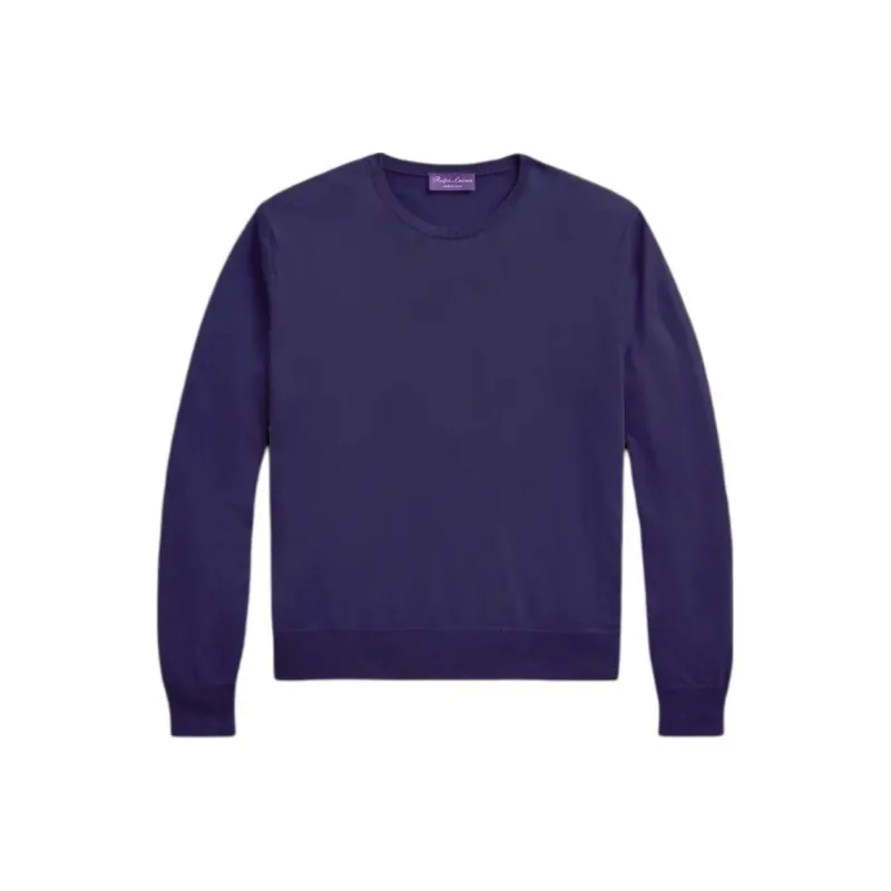 Polo Ralph Lauren Cotton Crewneck Sweater Sweater Men's Purple-0