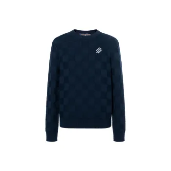LOUIS VUITTON SS24 Sweater Men's Blue