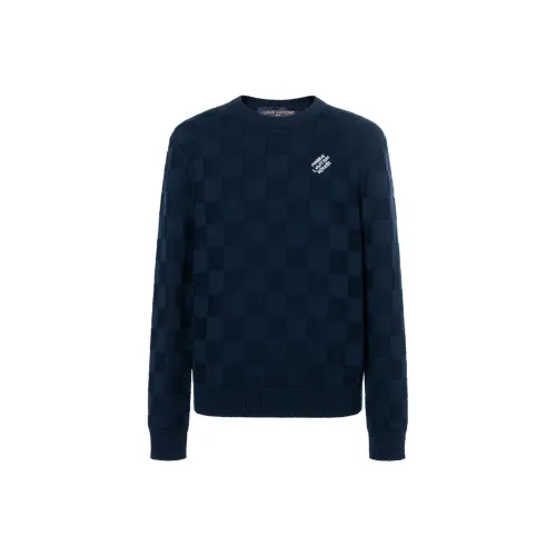 LOUIS VUITTON SS24 Sweater Men's Blue