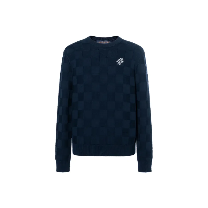 LOUIS VUITTON SS24 Sweater Men's Blue-0