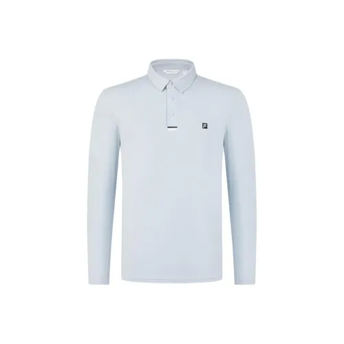 FILA Golf Series Polo Shirt Men
s Return Cloth Blue