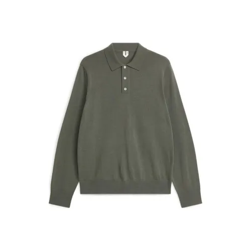 ARKET Sweater Men's Khaki Green