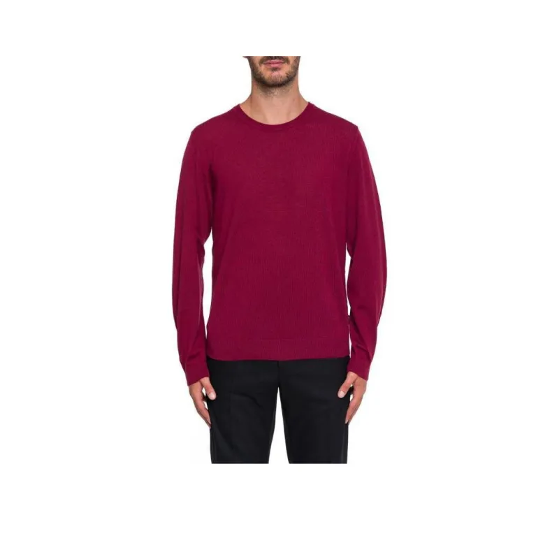 HUGO BOSS Long Sleeved Crewneck Jumper-0